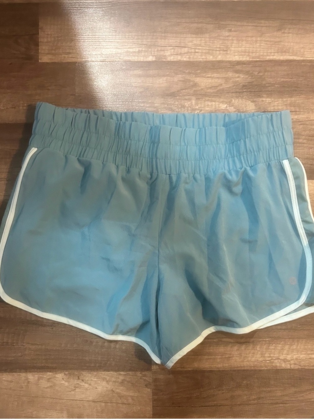 RBX Blue Athletic Shorts with Light Blue Trim Size Large NWOT